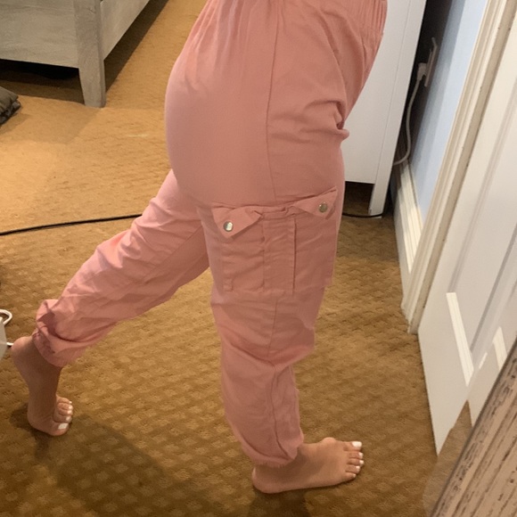 Pink cargo joggers - Picture 12 of 12